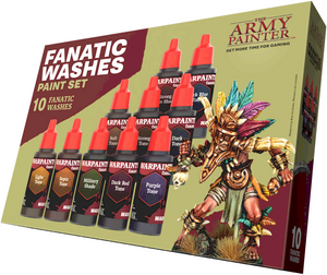 The Army Painter : Fanatic Washes Paint Set