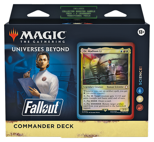 Magic The Gathering (MTG) : Fallout - Commander Deck (Science!)