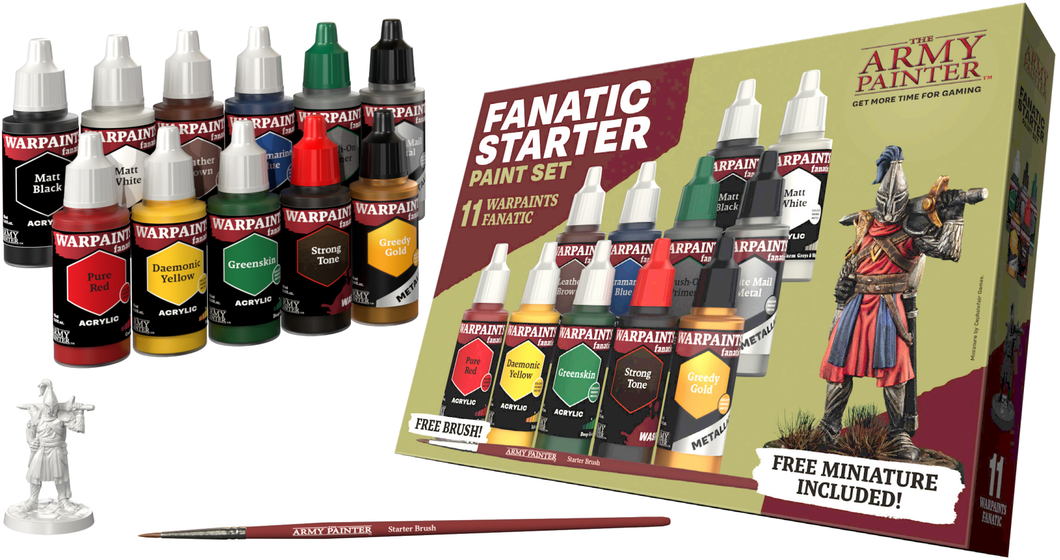 The Army Painter : Fanatic Starter Paint Set