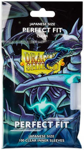 Dragon Shield : Perfect Fit Japanese Sleeves Topload 100Ct