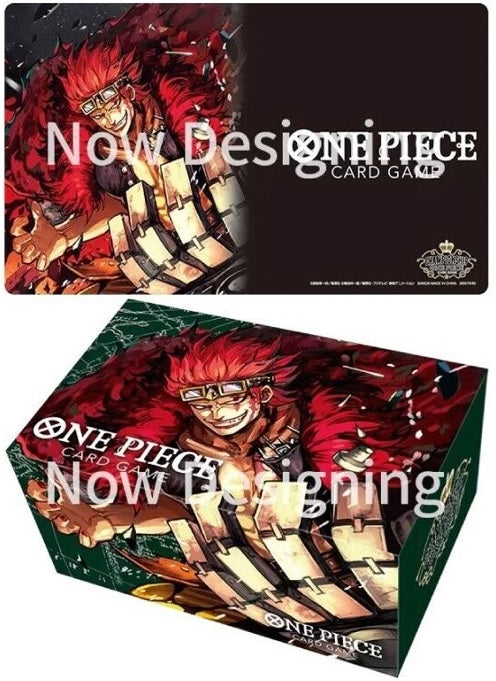 One Piece CG : Playmat and Storage Box Set - Eustass 