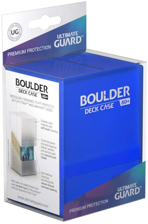 Ultimate Guard : Boulder Deck Box 80+ - Sapphire