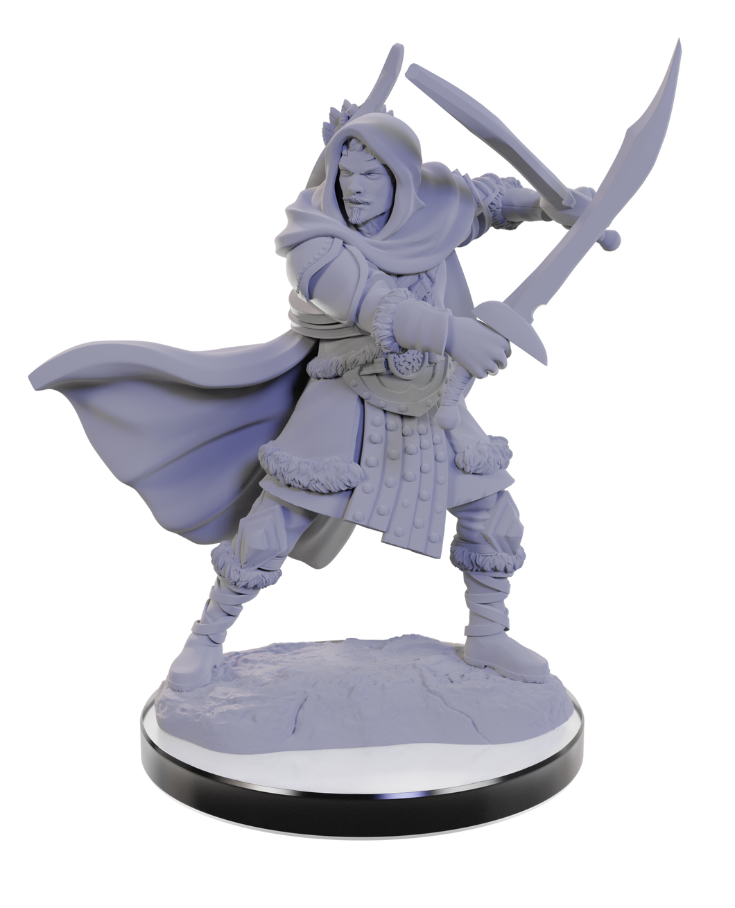 Dungeons & Dragons (DND) : Unpainted Minis Wave 22 - Human Rangers