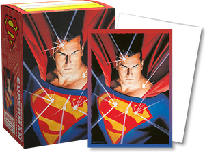 Dragon Shield : Standard Sleeves Brushed Art 100Ct - Superman Series (#1 Superman)