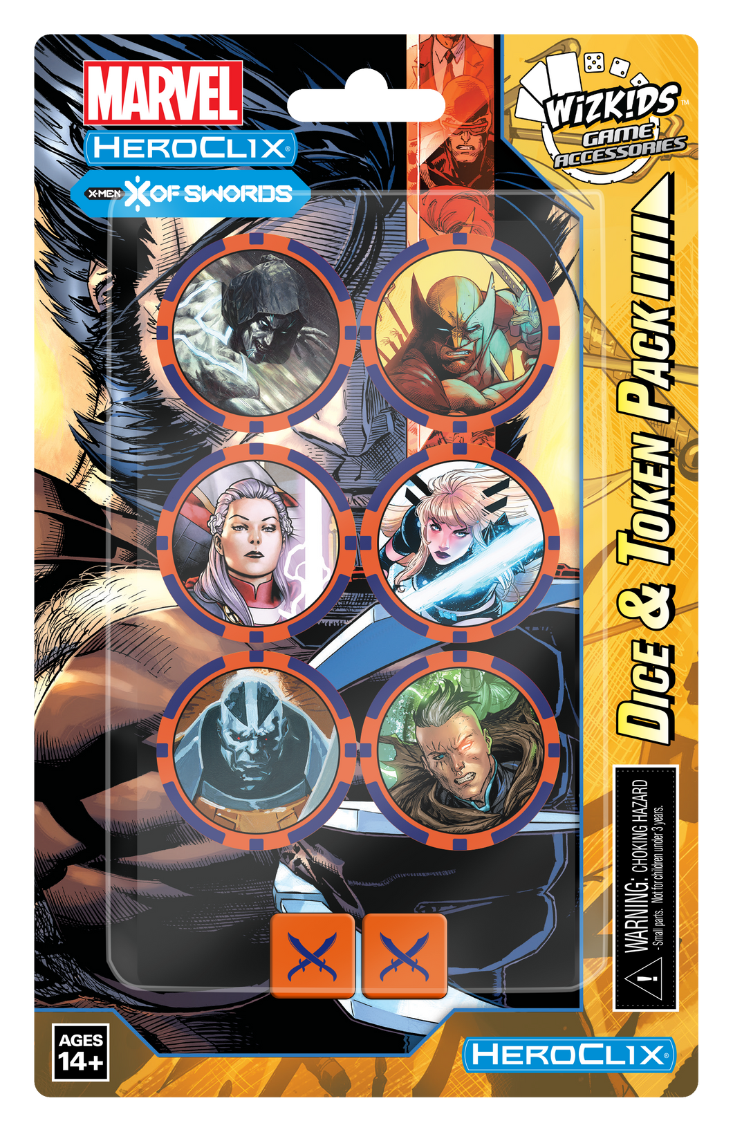 Marvel Heroclix : X-men X of Swords - Dice & Token Pack