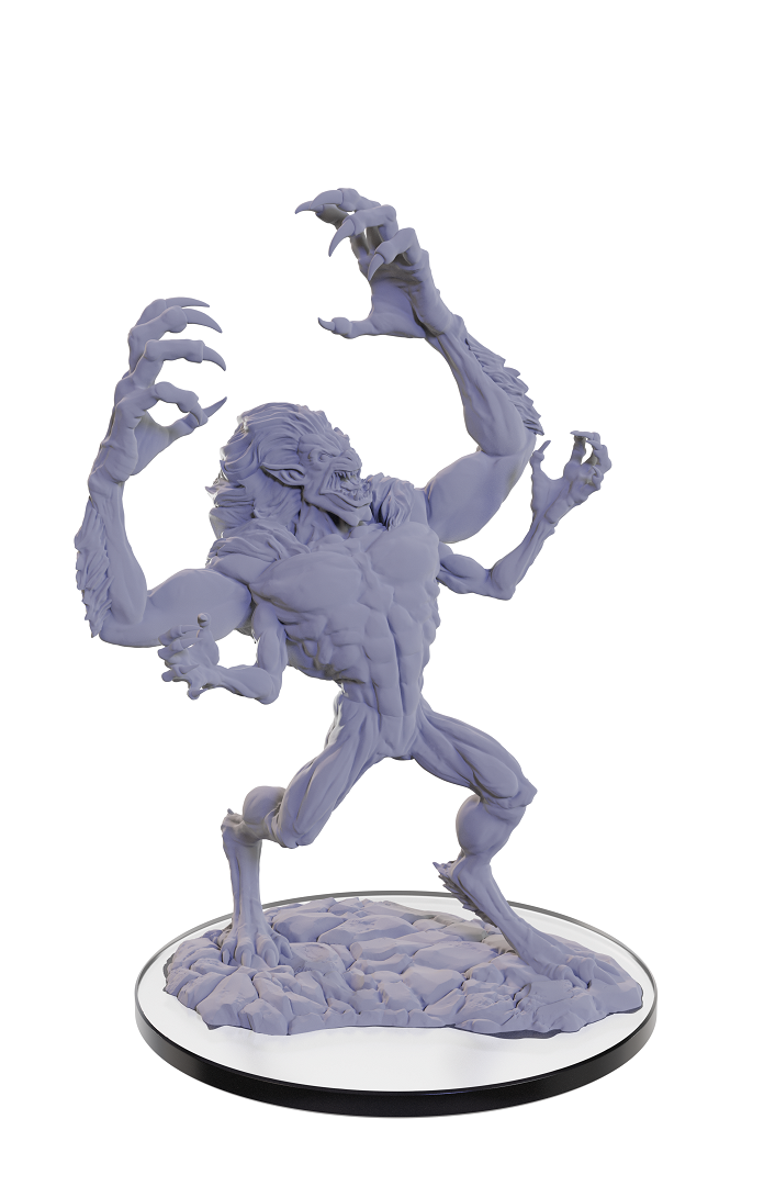 Dungeons & Dragons (DND) : Unpainted Minis Wave 22 - Draegloth