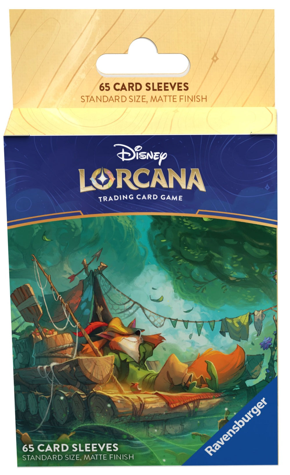Disney Lorcana : Into The Inkland - Sleeves 65Ct (Robin Hood)
