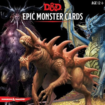 Dungeons & Dragons (D&D) : 5th Edition Epic Monster Cards