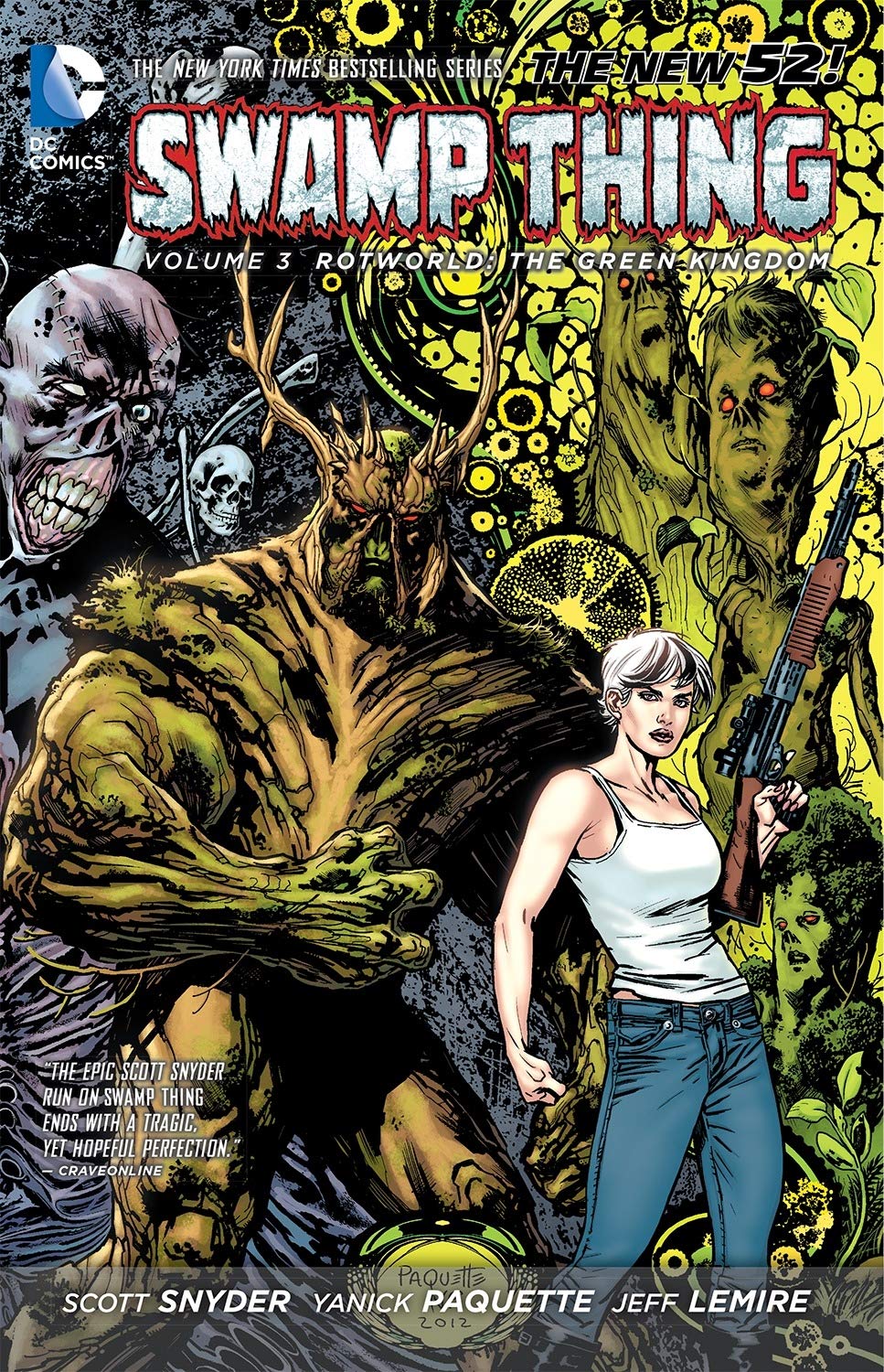 Swamp Thing (New 52) Vol. 3 : Rotworld : The Green Kingdom