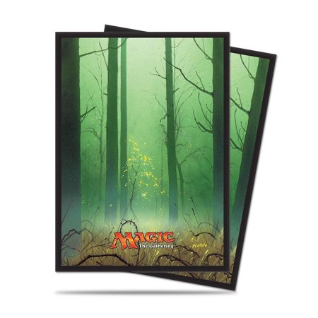 Ultra Pro : Mana 5 Forest Standard Deck Protector Sleeves For Magic 80ct