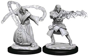 Dungeons & Dragons (D&D) : Unpainted Minis WV13 Elf Wizard Male