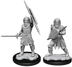 Dungeons & Dragons (D&D) : Unpainted Minis WV13 Human Fighter Male
