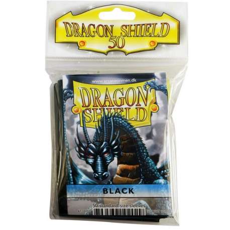 Dragon Shield : Sleeves Japanese 50 Ct - Black