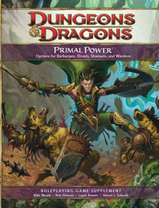 Dungeons & Dragons (D&D) : 4th Edition Primal Power