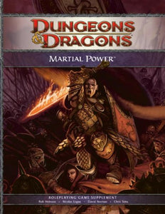 Dungeons & Dragons (D&D) : 4th Edition Martial Power
