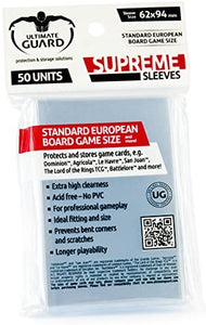 Ultimate Guard : Supreme Boardgames Cards Standard European 50ct