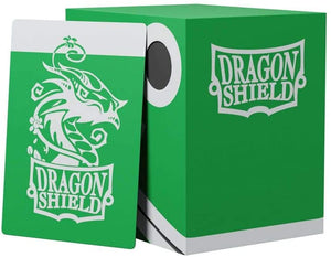 Dragon Shield : Deck Box Double Shell Green/Black
