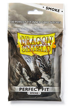 Load image into Gallery viewer, Dragon Shield : Perfect Fit Sleeve 100CT Smoke
