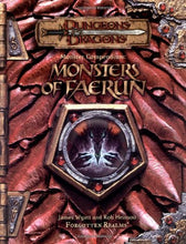 Load image into Gallery viewer, Dungeons &amp; Dragons (D&amp;D) : 3rd Edition Monster Compendium : Monsters of Faerun
