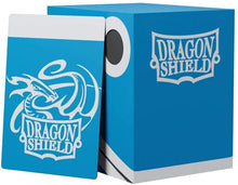 Load image into Gallery viewer, Dragon Shield : Deck Box Double Shell Blue/Black

