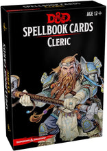 Load image into Gallery viewer, Dungeons &amp; Dragons (D&amp;D) : 5th Edition Spellbook Cards : Cleric Second Edition
