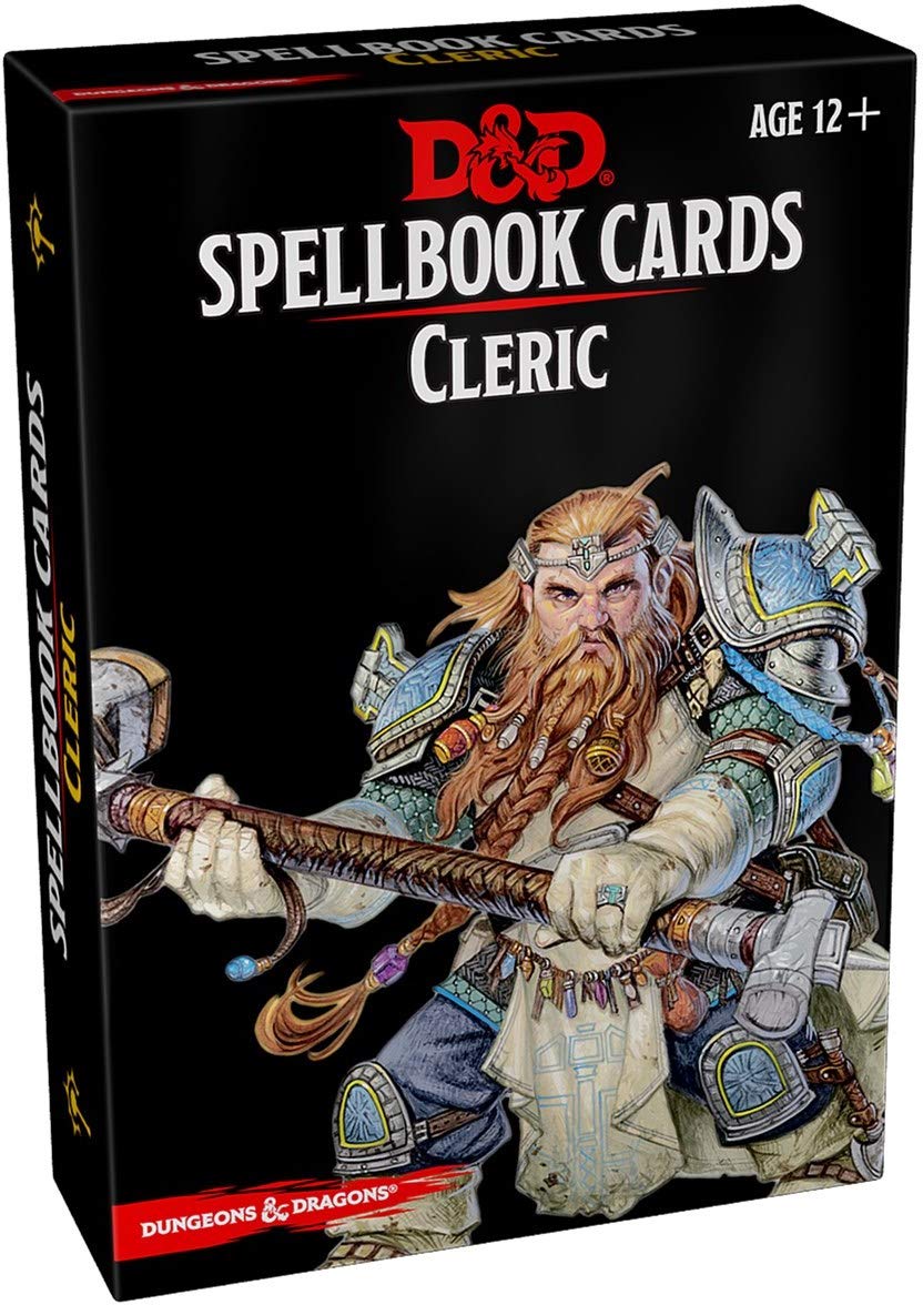 Dungeons & Dragons (D&D) : 5th Edition Spellbook Cards : Cleric Second Edition