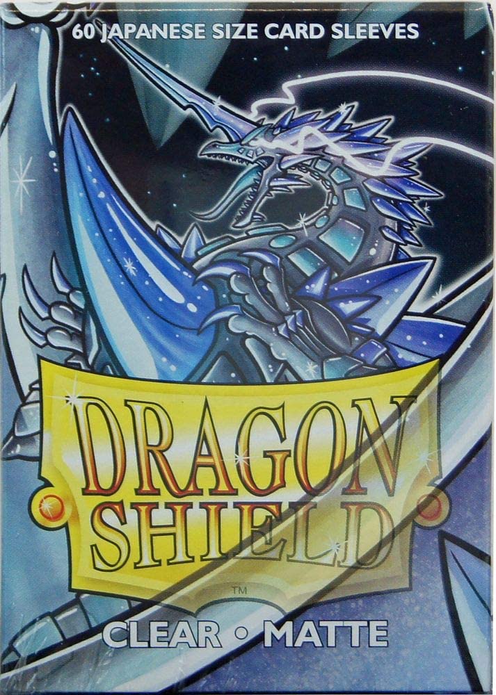 Dragon Shield : Sleeves Japanese Matte 60 Ct - Clear