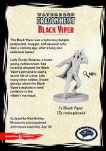 Load image into Gallery viewer, Dungeons &amp; Dragons (D&amp;D) : 5th Edition Waterdeep Dragon Heist : Black Viper
