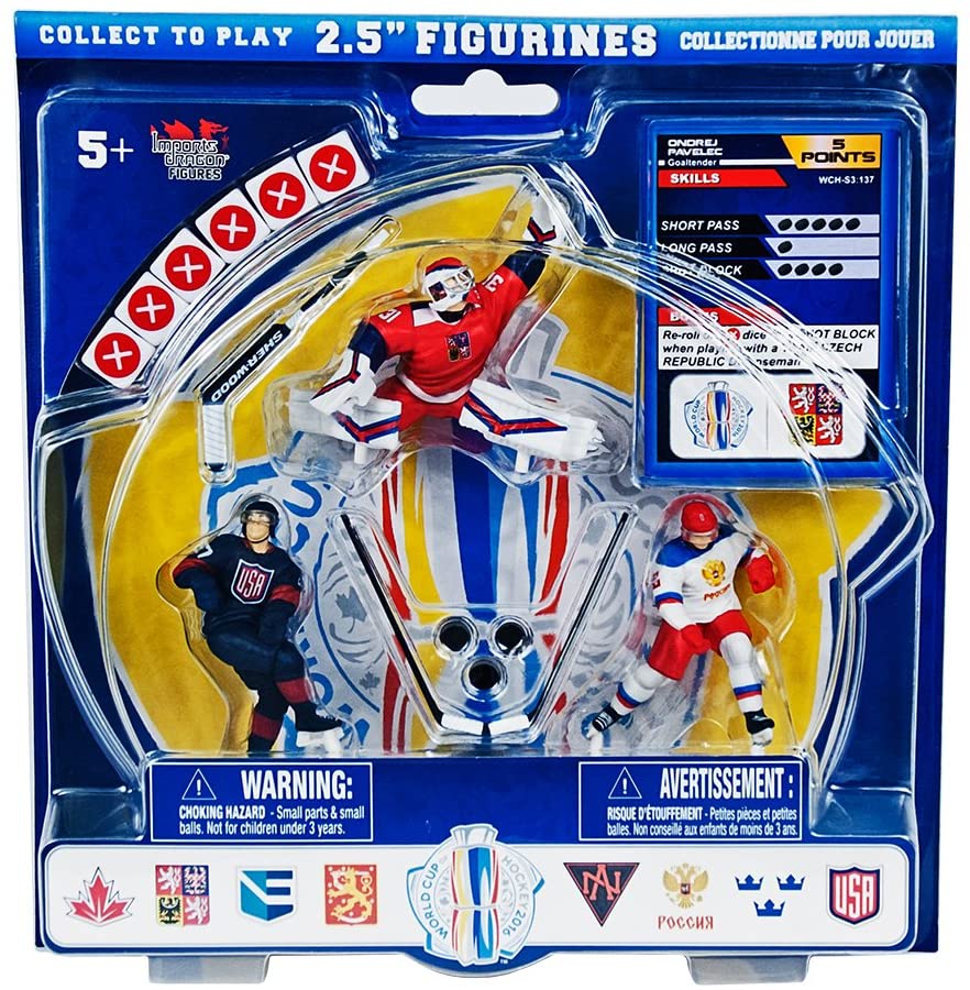 Premium Sports Artifacts World Cultra-Pro Hky Figurines Starter Pack 2