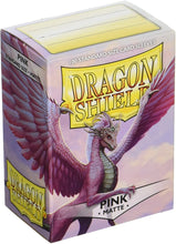 Load image into Gallery viewer, Dragon Shield : Sleeves Standard Matte 100 Ct - Pink
