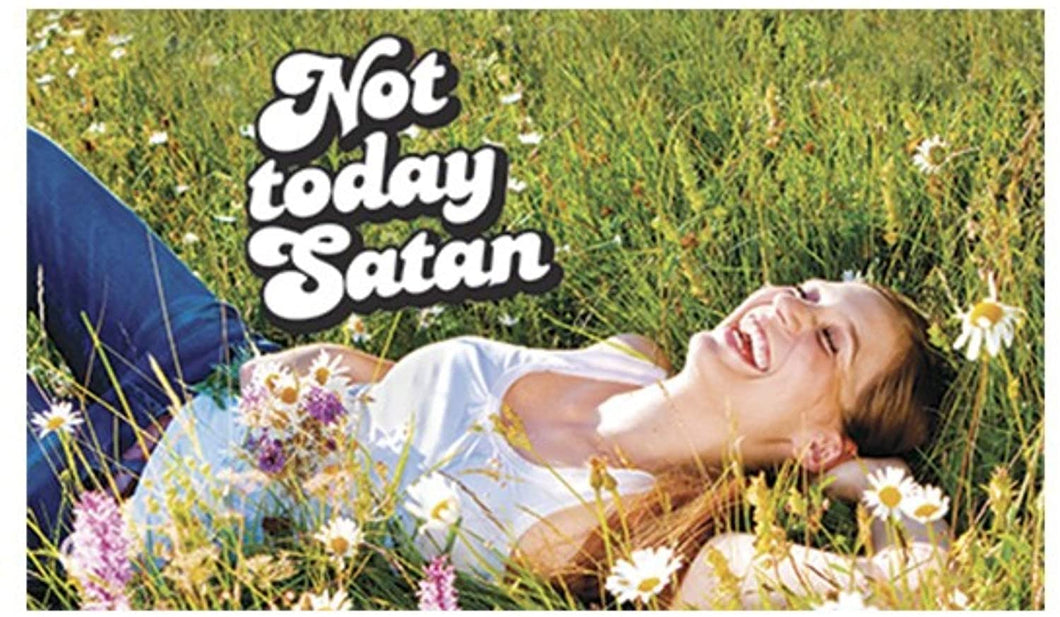 Playmat Not Today Satan