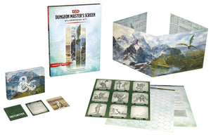 Dungeons & Dragons (D&D) : 5th Edition Dungeon Master's Screen Wilderness Kit