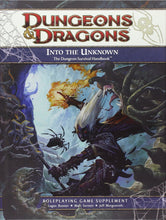 Load image into Gallery viewer, Dungeons &amp; Dragons (D&amp;D) : 4th Edition Into the Unknown : Dungeon Survival Handbook

