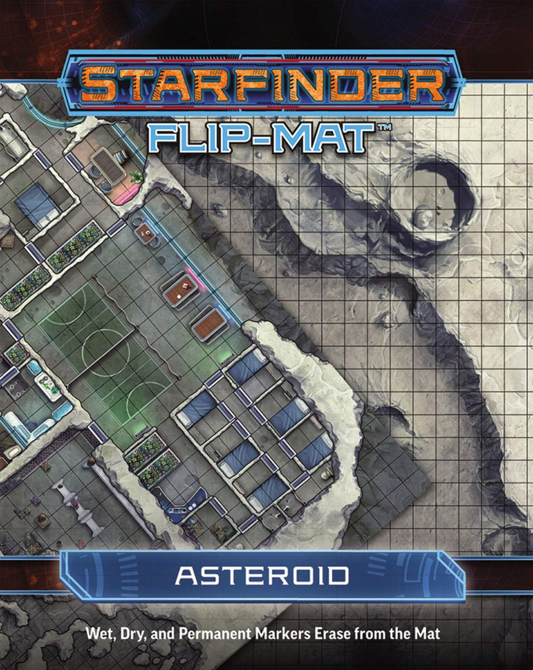 Starfinder : Flip-Mat Asteroid