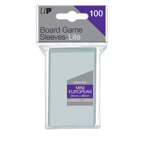 Ultra-Pro : Boardgame Sleeves-Lite - Mini European 44mm x 68mm
