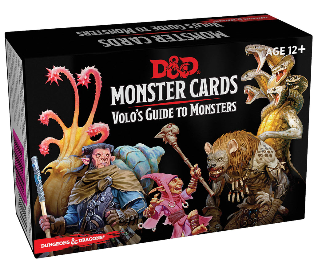 Dungeons & Dragons (D&D) : 5th Edition Monster Cards : Volo's Guide to Monsters