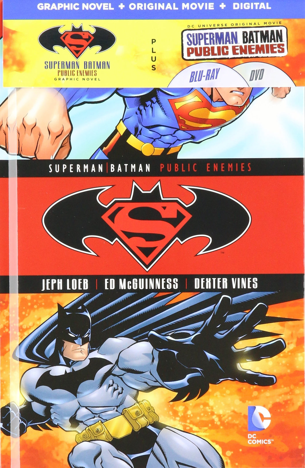 Superman Batman Public Enemies Book
