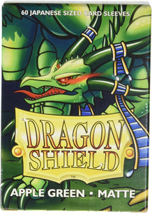 Dragon Shield : Sleeves Japanese Matte 60 Ct - Apple Green