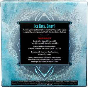 Dungeons & Dragons (D&D) : 5th Edition Icewind Dale : Rime of the Frostmaiden Dice Set
