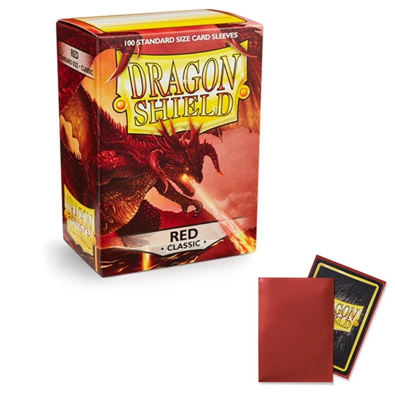Dragon Shield : Sleeves Standard 100ct - Red