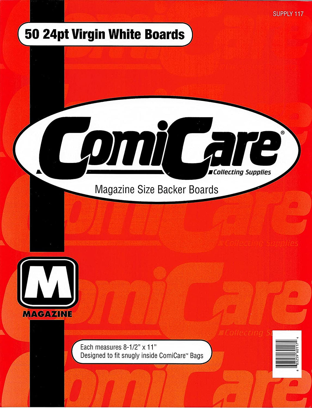 Comicare : Magazine Size Boards 50 Ct