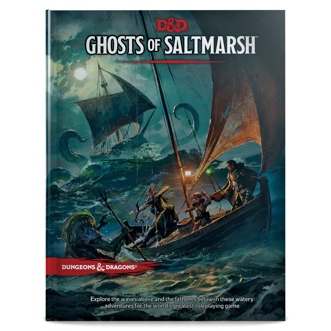 Dungeons & Dragons (D&D) : 5th Edition Ghosts of Saltmarsh Hardcover Book