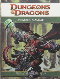Dungeons & Dragons (D&D) : 4th Edition Monster Manual