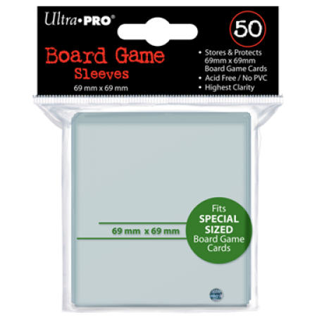 Ultra Pro : Boardgame Sleeves : Special Sized 69mm x 69mm