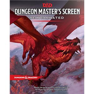 Dungeons & Dragons (D&D) : 5th Edition Dungeon Master's Screen Reincarnated