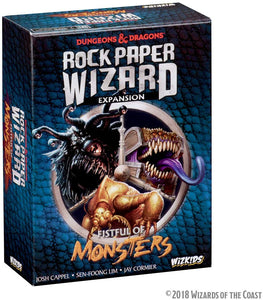 Dungeons & Dragons Boardgame Rock Paper Wizard : Fistful of Monsters Expansion