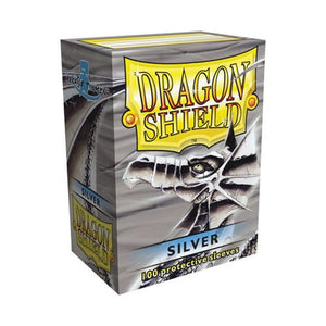Dragon Shield : Standard Sleeve 100CT Silver