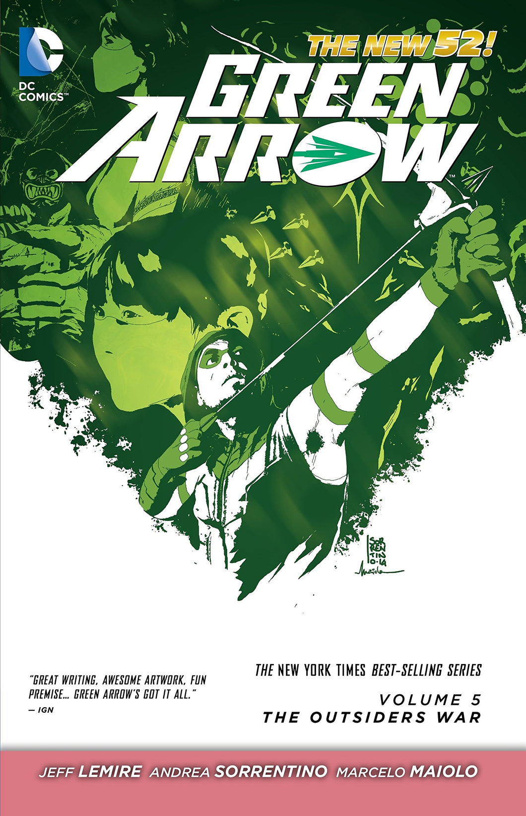 Green Arrow (New 52) Vol. 5 : The Outsiders War