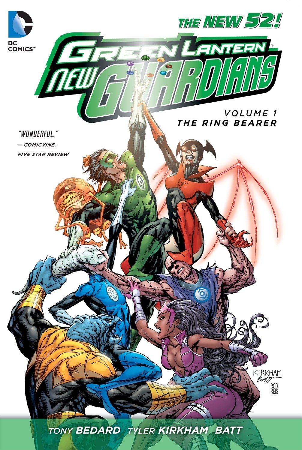 Green Lantern New Guardians (New 52) Vol. 1 : The Ring Bearer