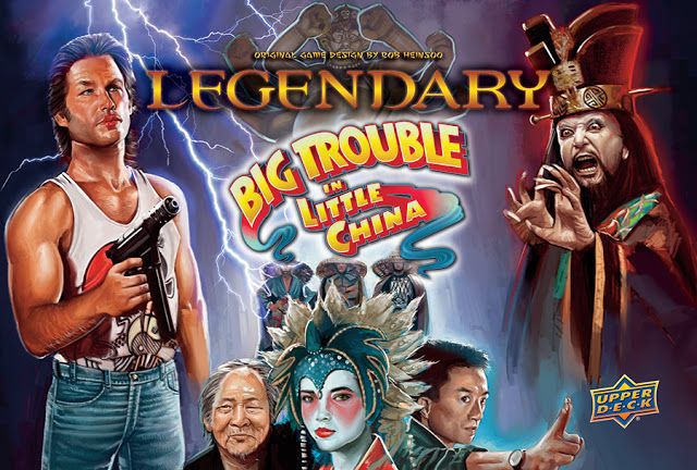 Legendary Big Trouble in Little City Deck Building Game